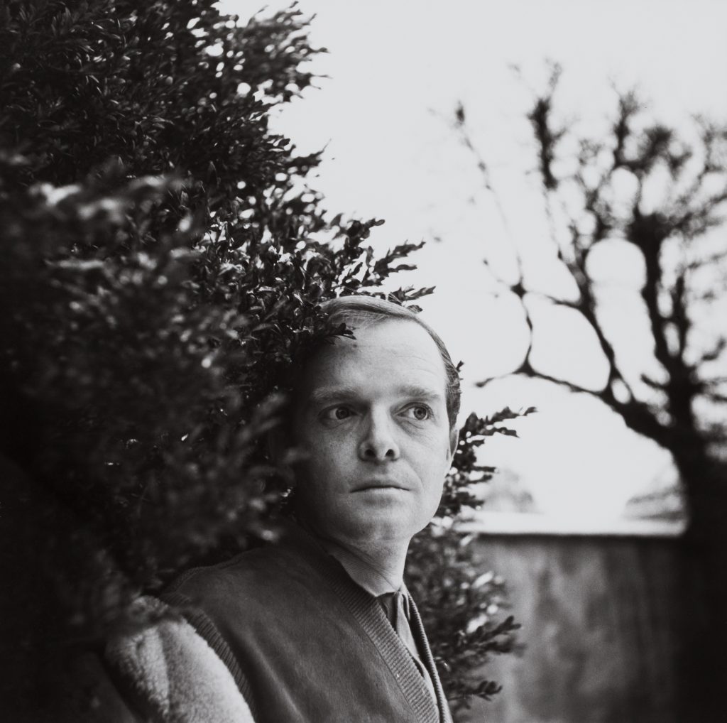 Retrato de Truman Capote de joven